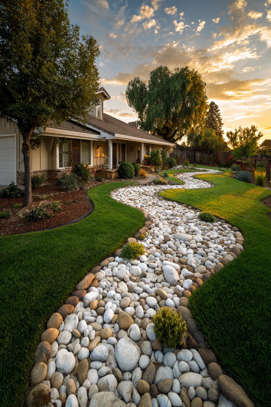 Blend with Gravel Paths