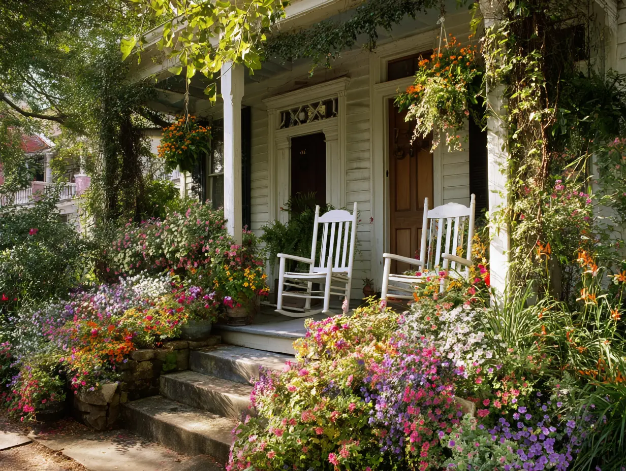 Choose Shade-Loving Flowers for Shady Porch Areas