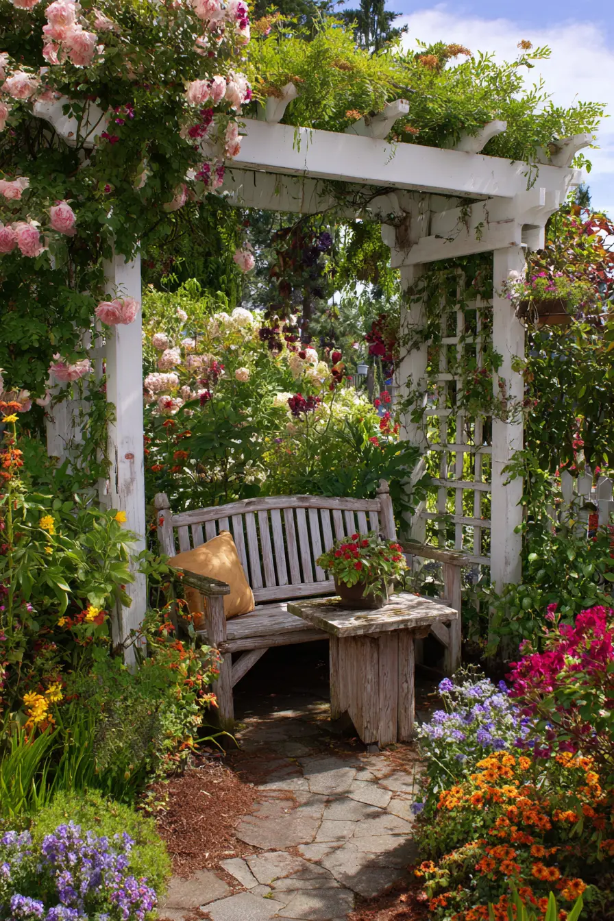 Paint Your Pergola White