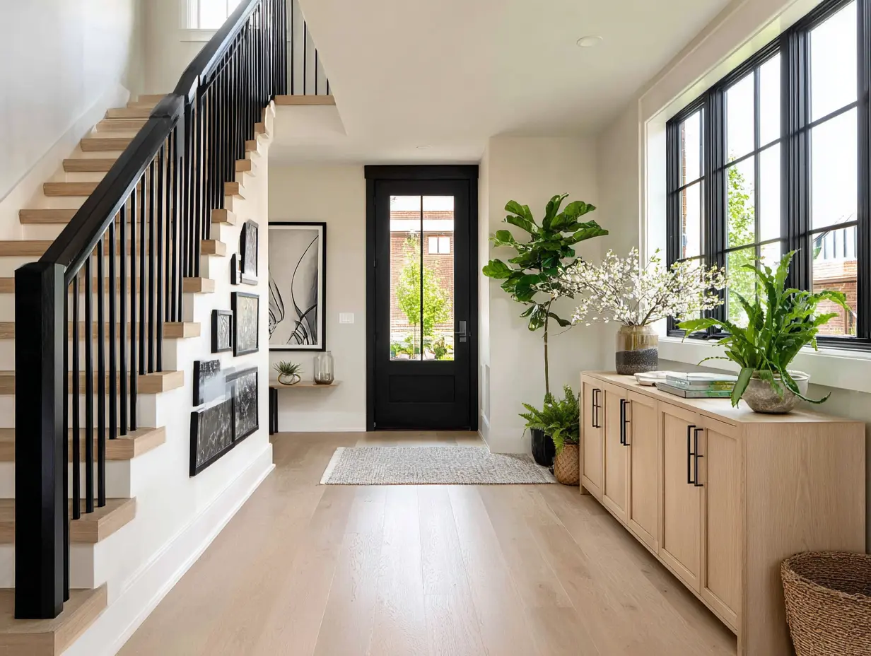 Place Ferns in Your Foyer