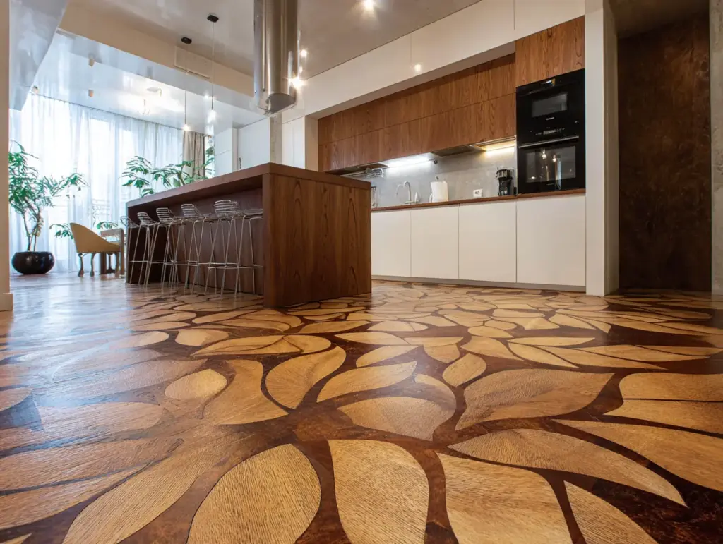 Refresh Your Kitchen Floor With Paint and Stencils
