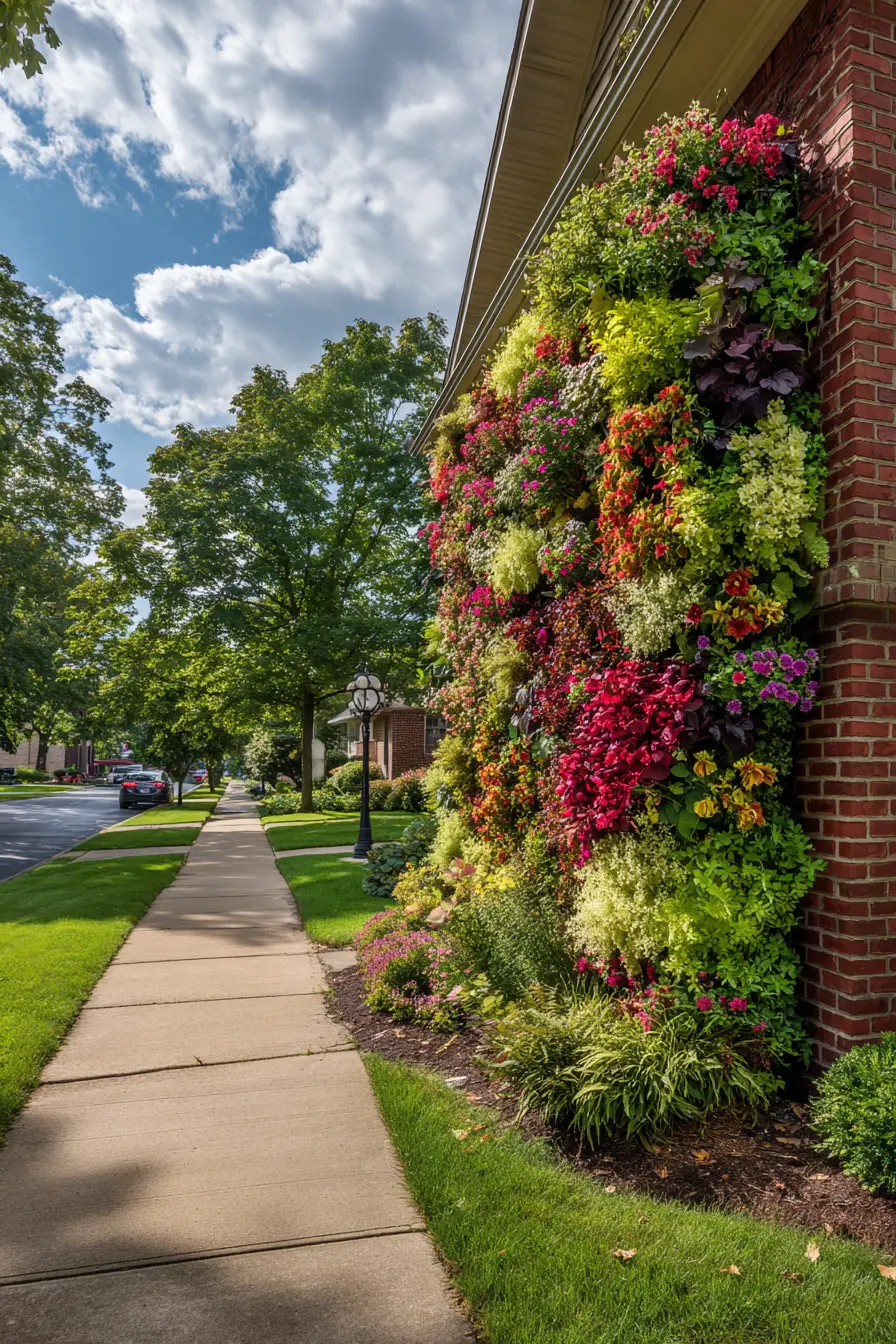 Vertical Garden Wall Barrier