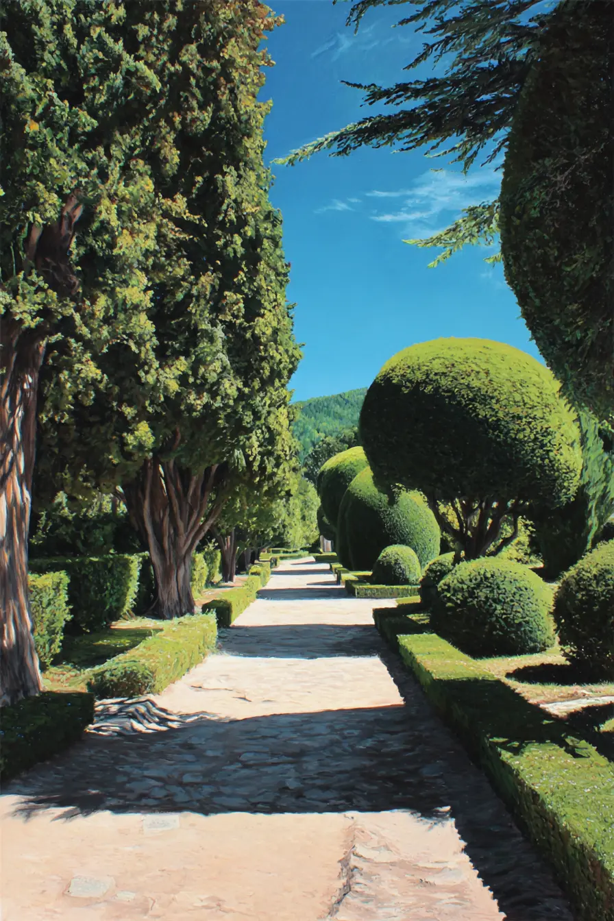 Sculpted Green Park Strip