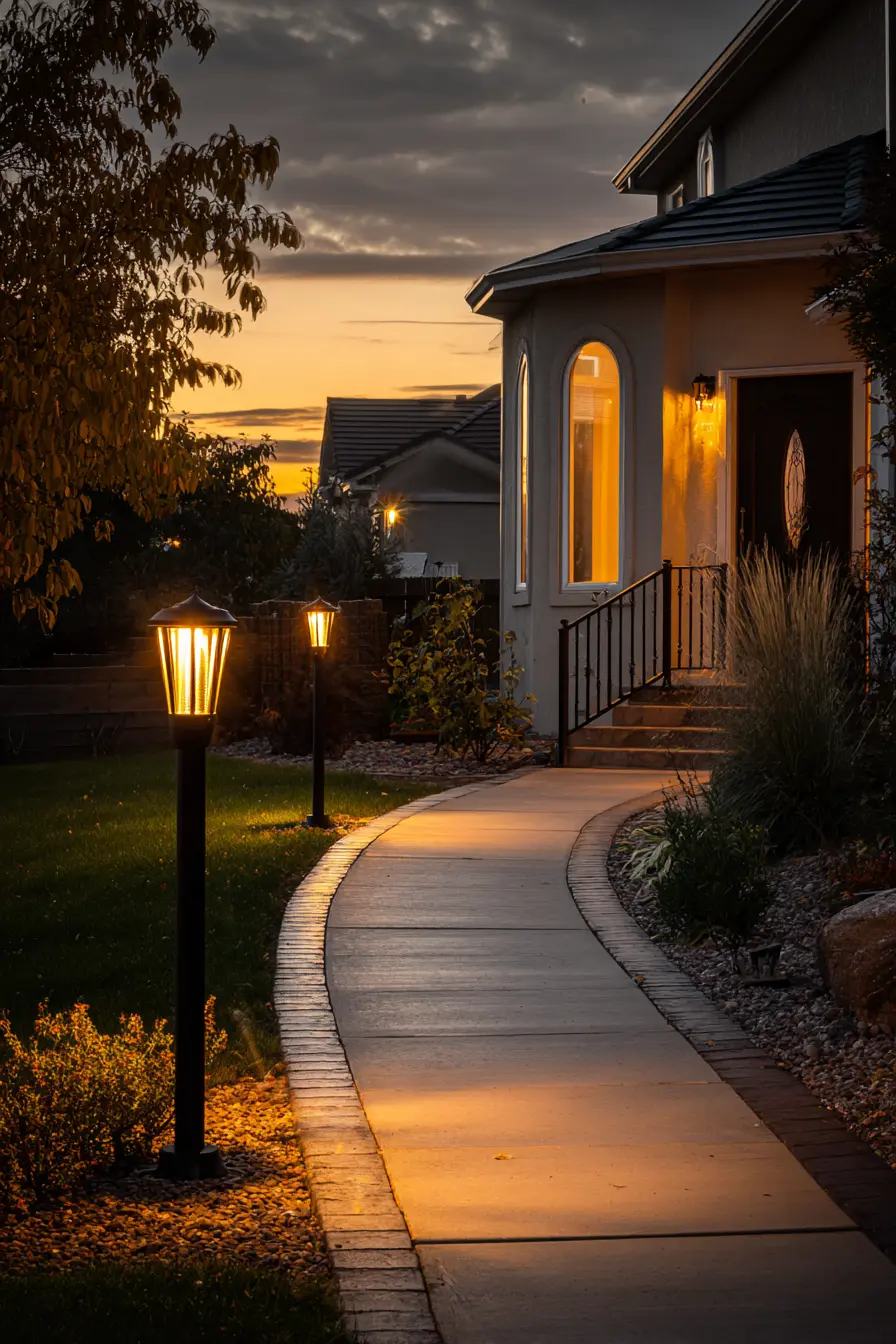 Driveway Lighting Barriers for Safety and Style