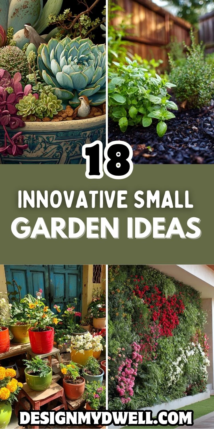 18 Innovative Small Garden Ideas to Maximize Your Green Space