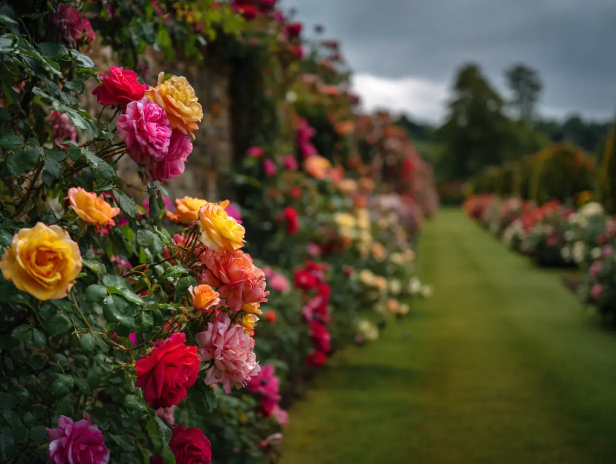 Create a Beautiful Rose Garden With Different Varieties of Roses