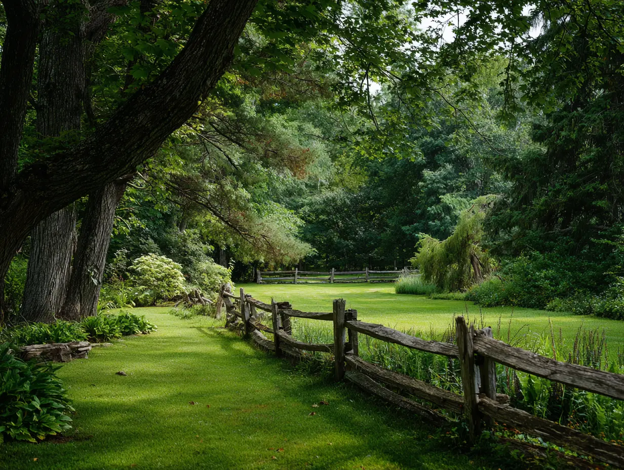 Install Split Rail Fences for Large Yards