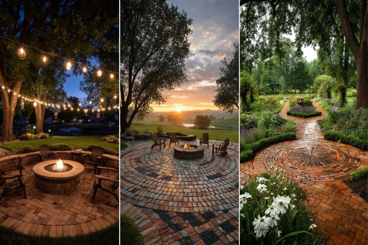 19+ Creative Circular Brick Pattern Ideas