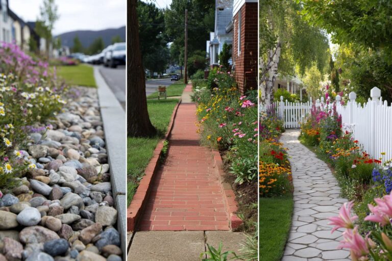 19+ Creative Sidewalk Edge Ideas for Every Style
