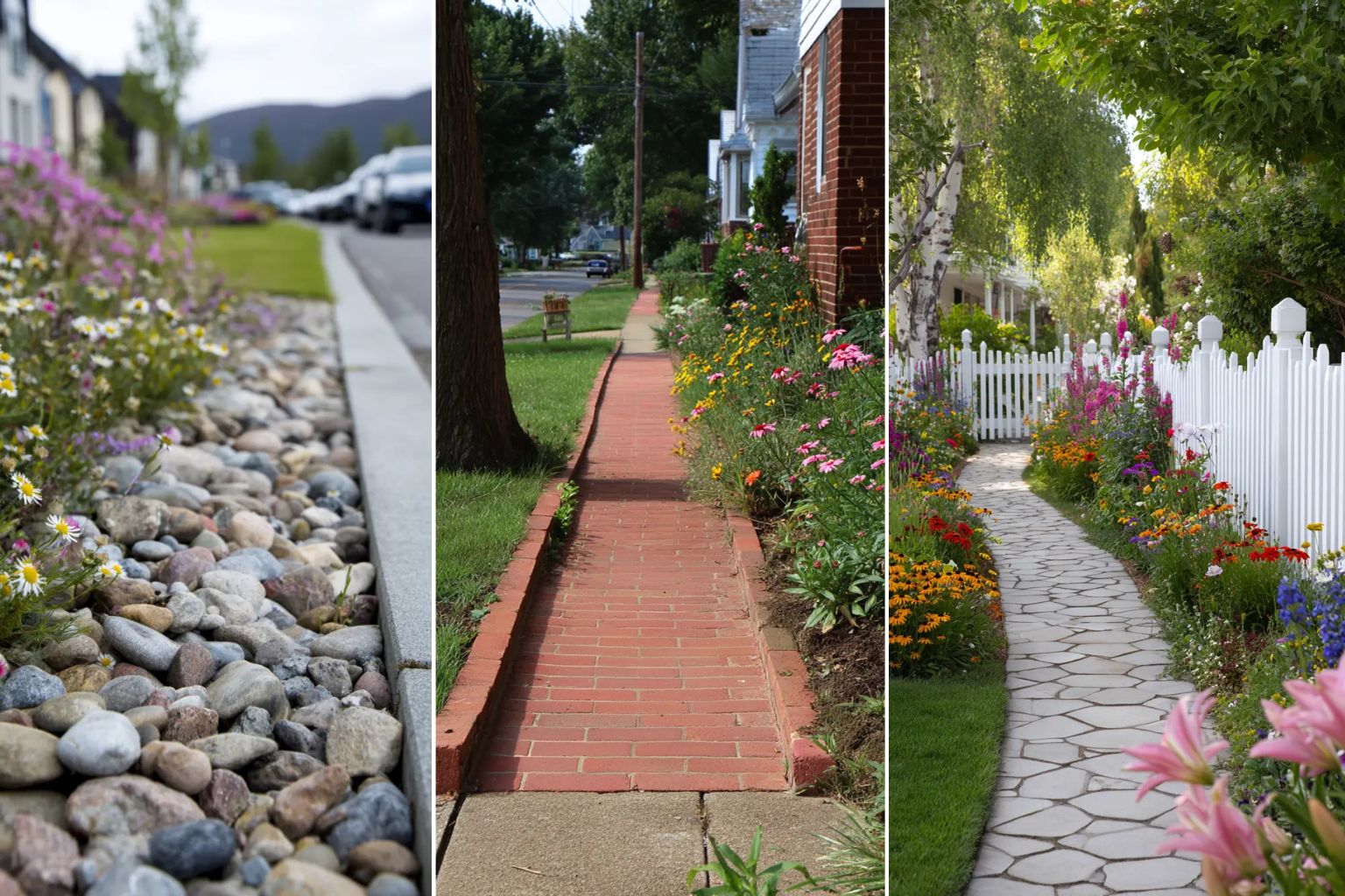 19+ Creative Sidewalk Edge Ideas for Every Style