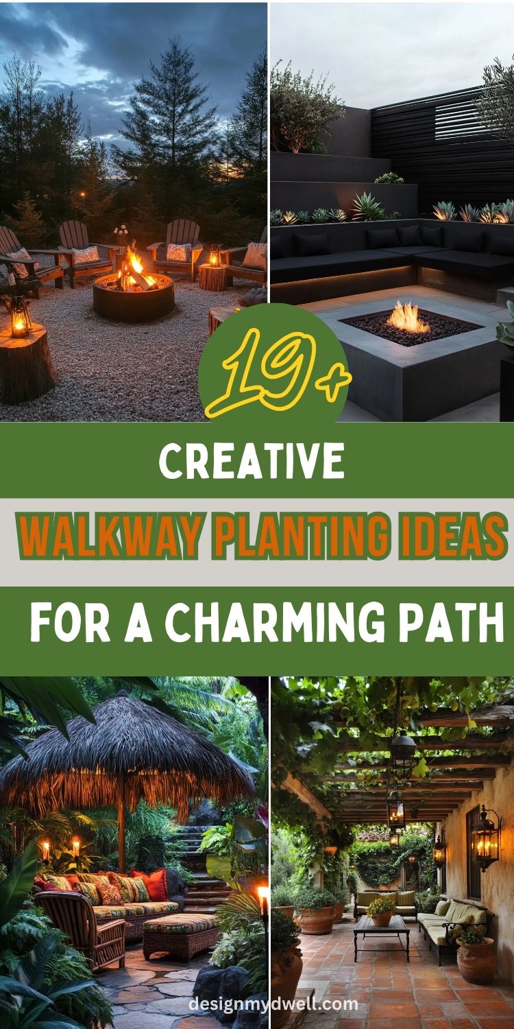 19+ Creative Walkway Planting Ideas for a Charming Path
