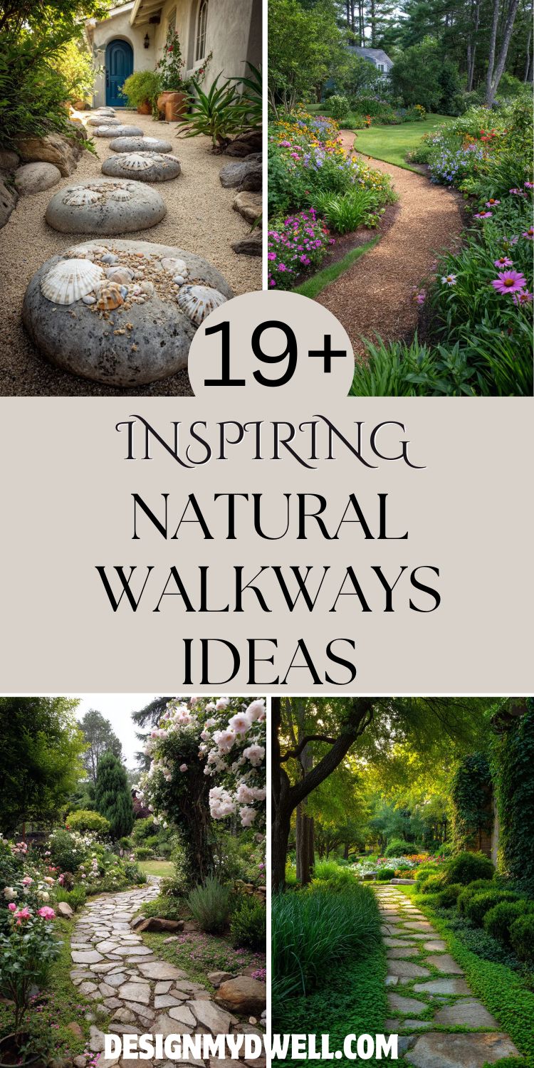 19+ Inspiring Natural Walkways Ideas for Your Home