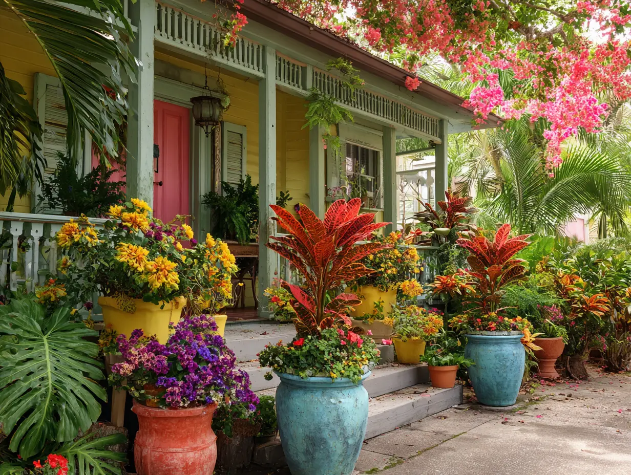 Create a Tropical Vibe With Exotic and Vibrant Plants