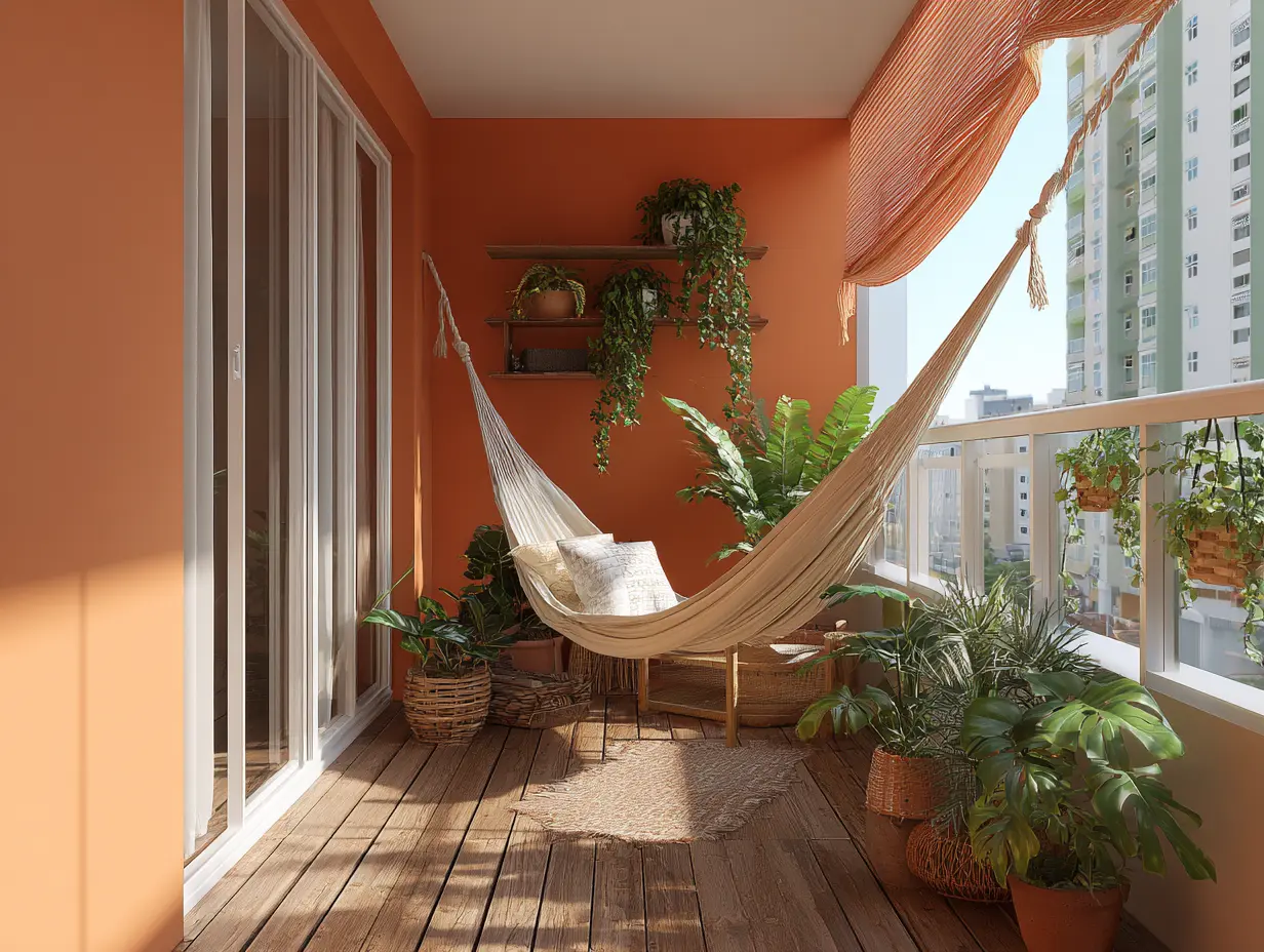 Hang a Hammock for Relaxation