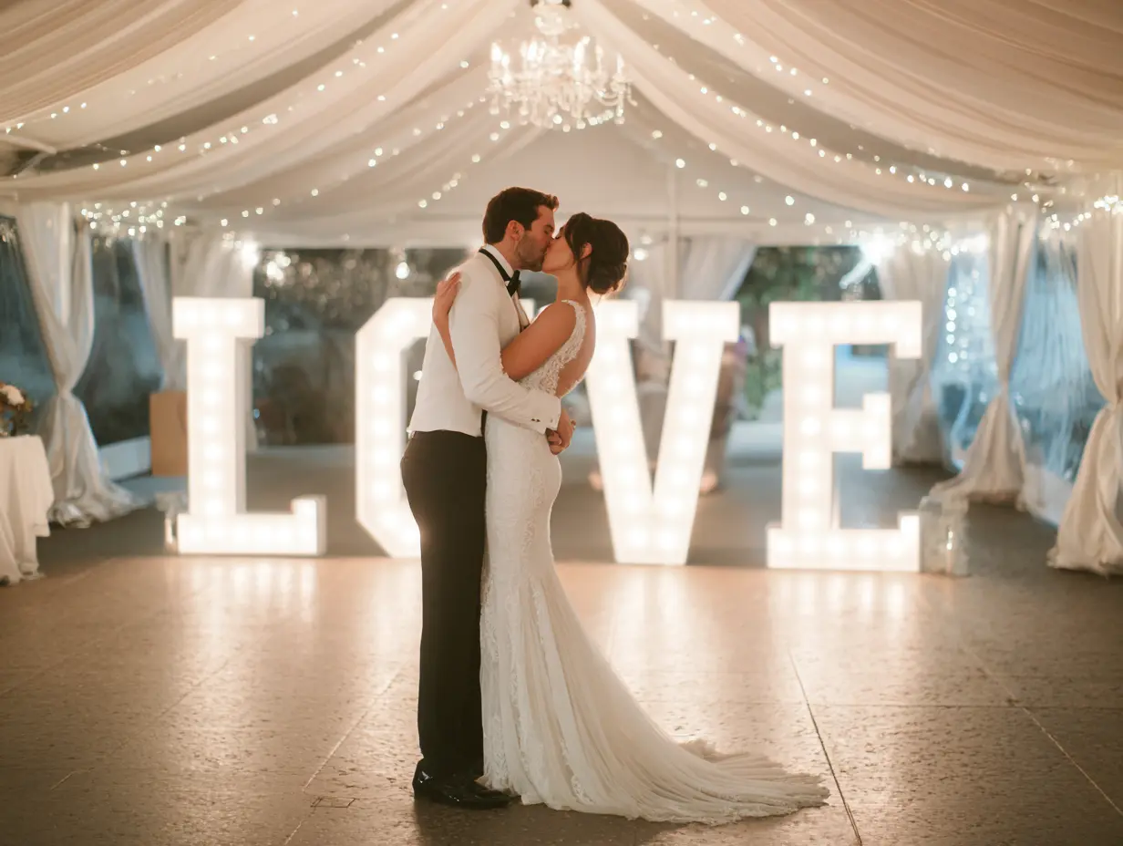 Use Marquee Letters for a Personalized Touch