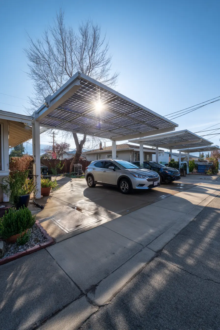 Solar Carport Shade That Pays You Back