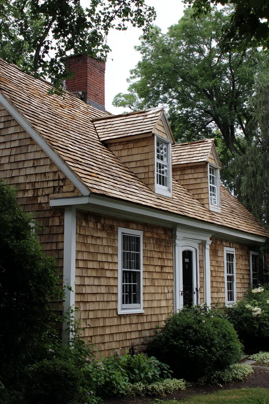 Classic Cottage Style with Natural Cedar Shingles