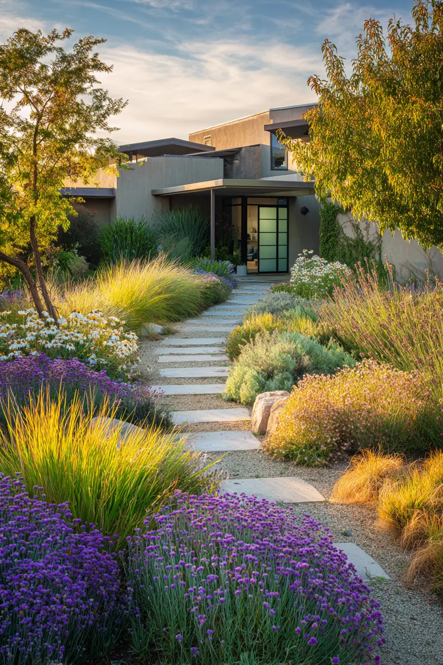 Ornamental Grasses Add Warmth to Pathway Designs