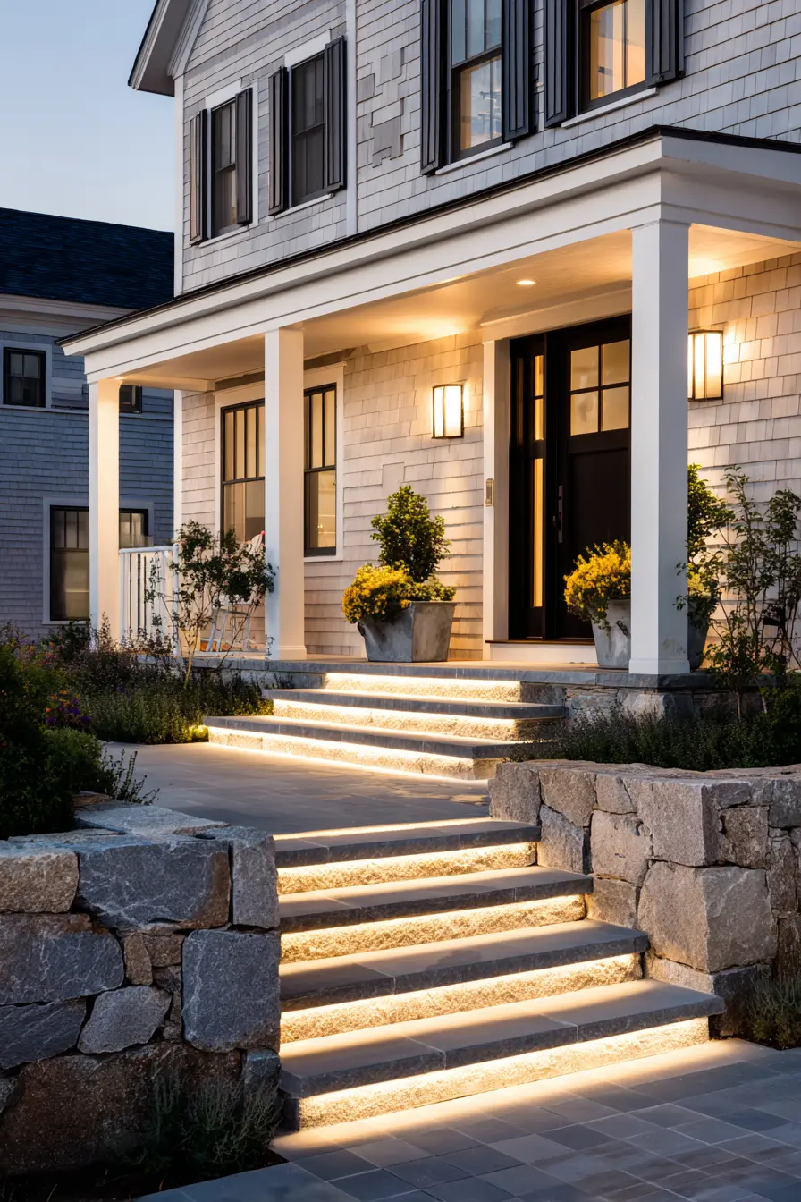 Step Lighting That Welcomes in Style