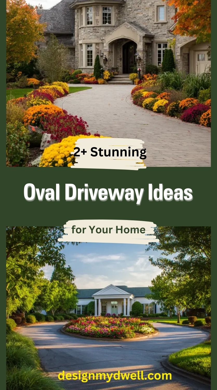 2+ Stunning Oval Driveway Ideas for Your Home