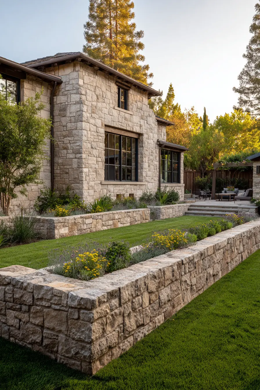 Create Zones with Retaining Walls