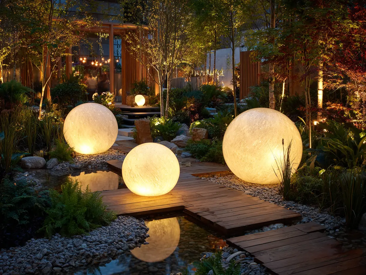 Install Solar Garden Globes
