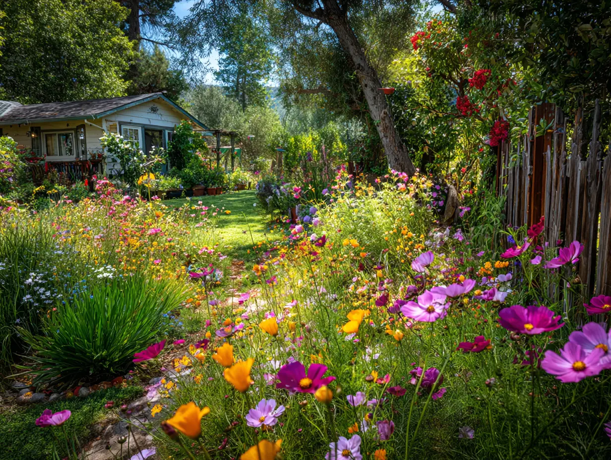 Plant a Wildflower Garden for a No-Maintenance Backdrop