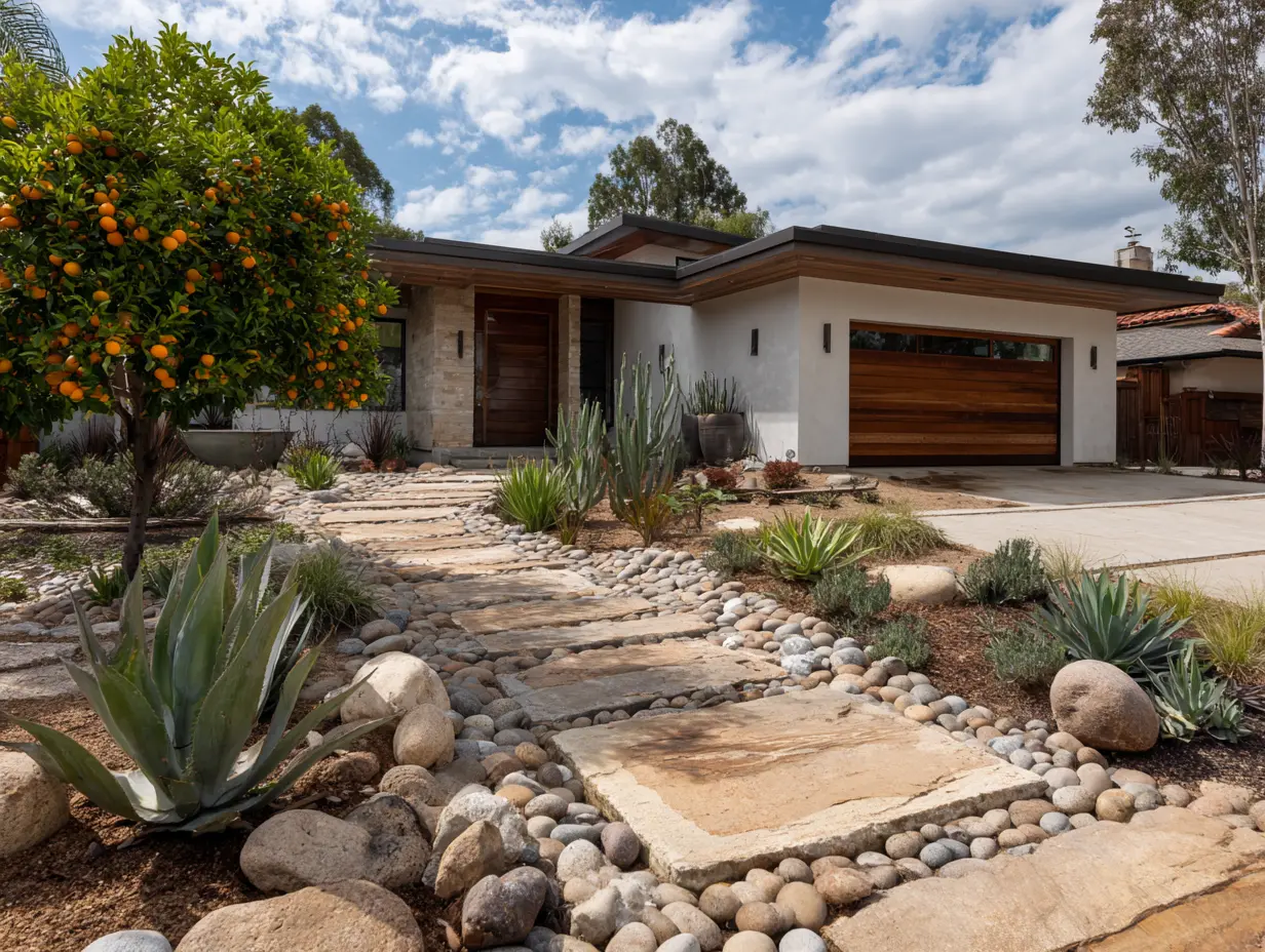 Xeriscape Your Driveway Landscape