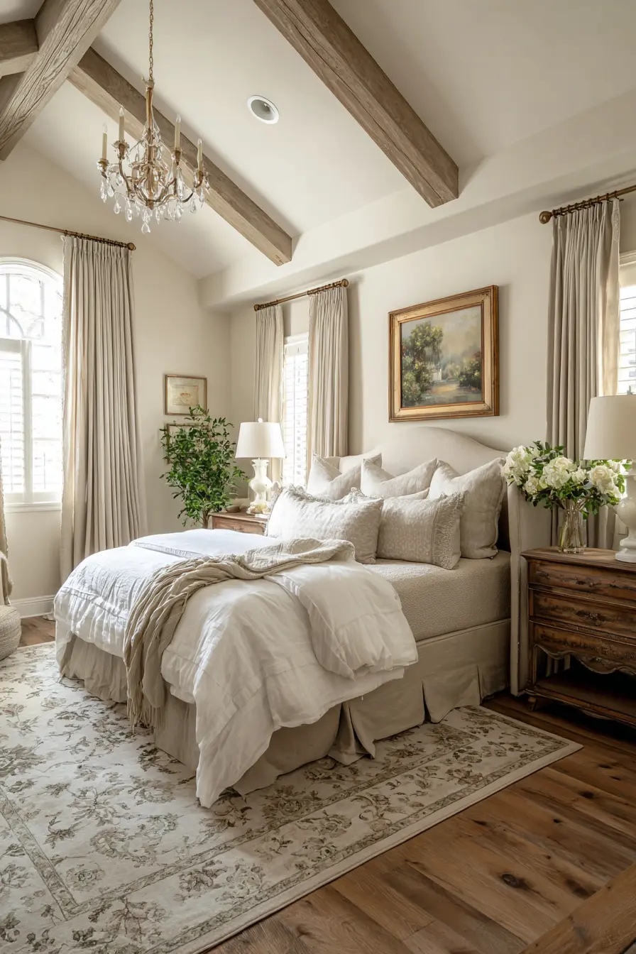 Timeless Elegance in a Nancy Meyers Bedroom