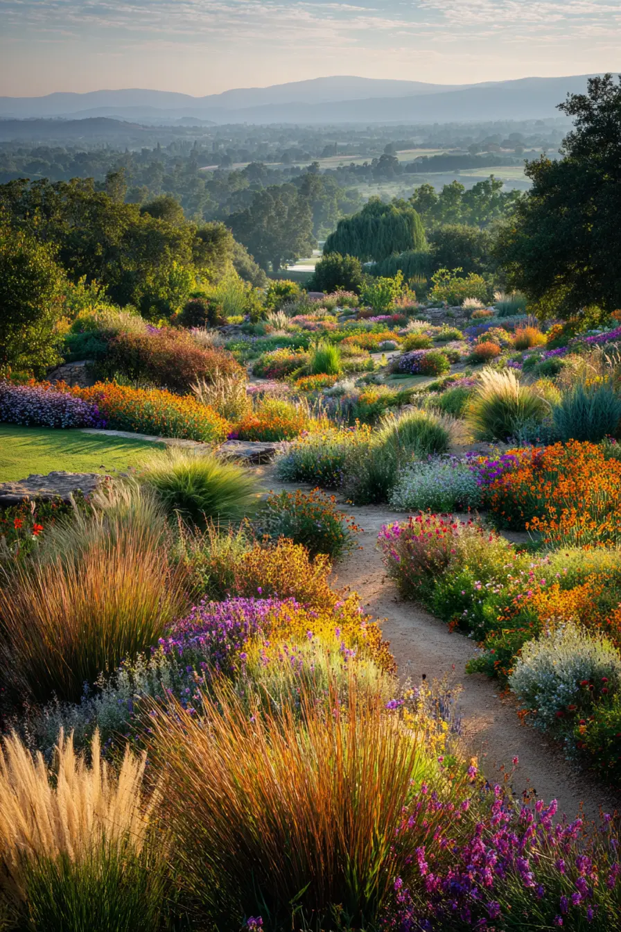 Meadow-Style Ground Cover for Expansive Views