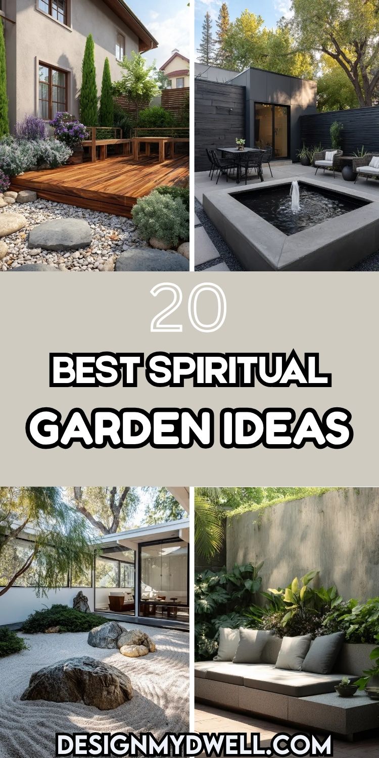 20 Best Spiritual Garden Ideas for Meditation and Relaxation