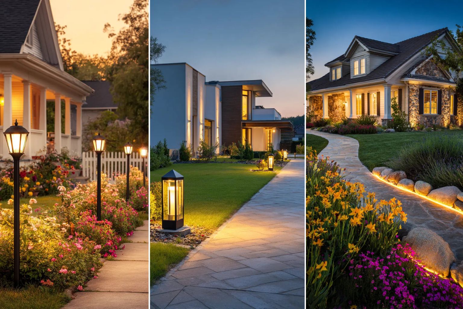 20+ Creative Front Yard Lighting Ideas