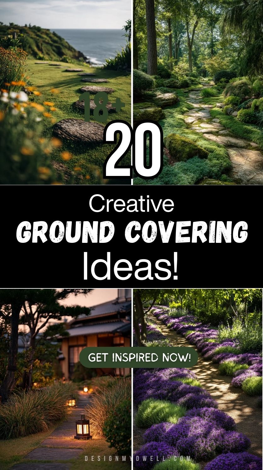 20+ Creative Ground Covering Ideas for Your Home
