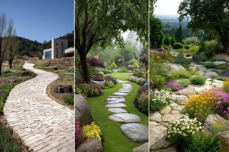 20+ Creative Large Stepping Stones for Walkways