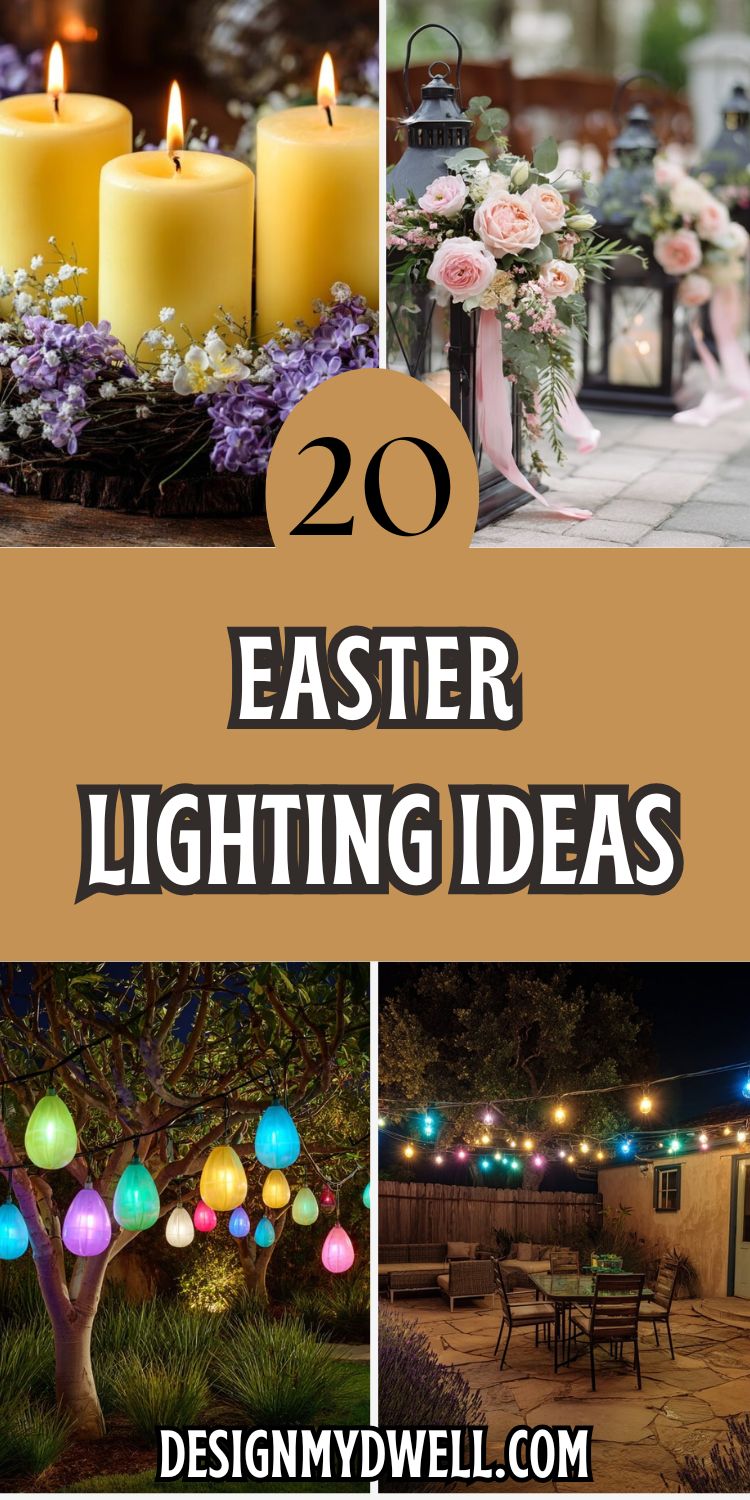 20 Easter Lighting Ideas to Brighten Your Celebration