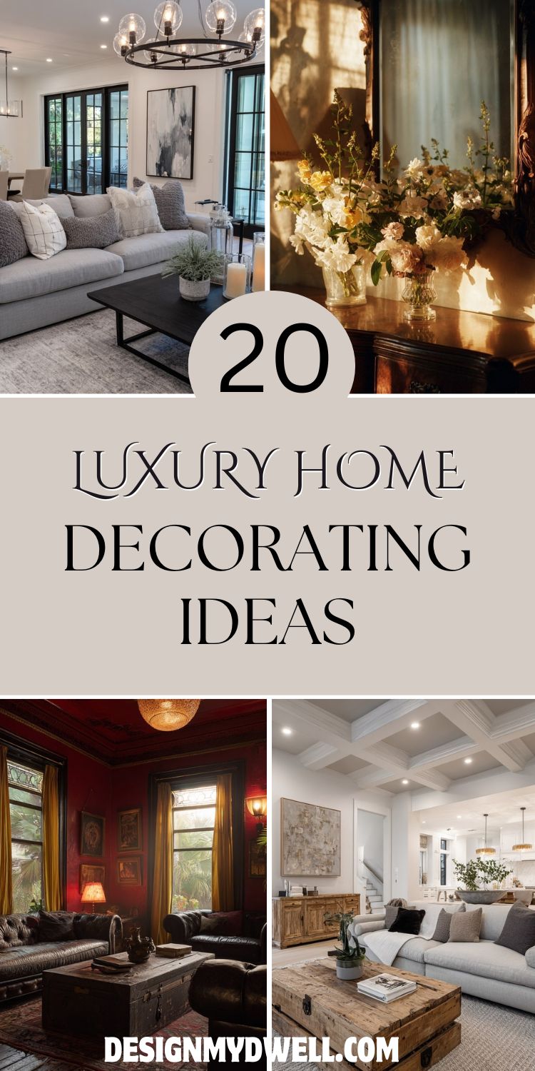 20 Luxury Home Decorating Ideas on a Budget