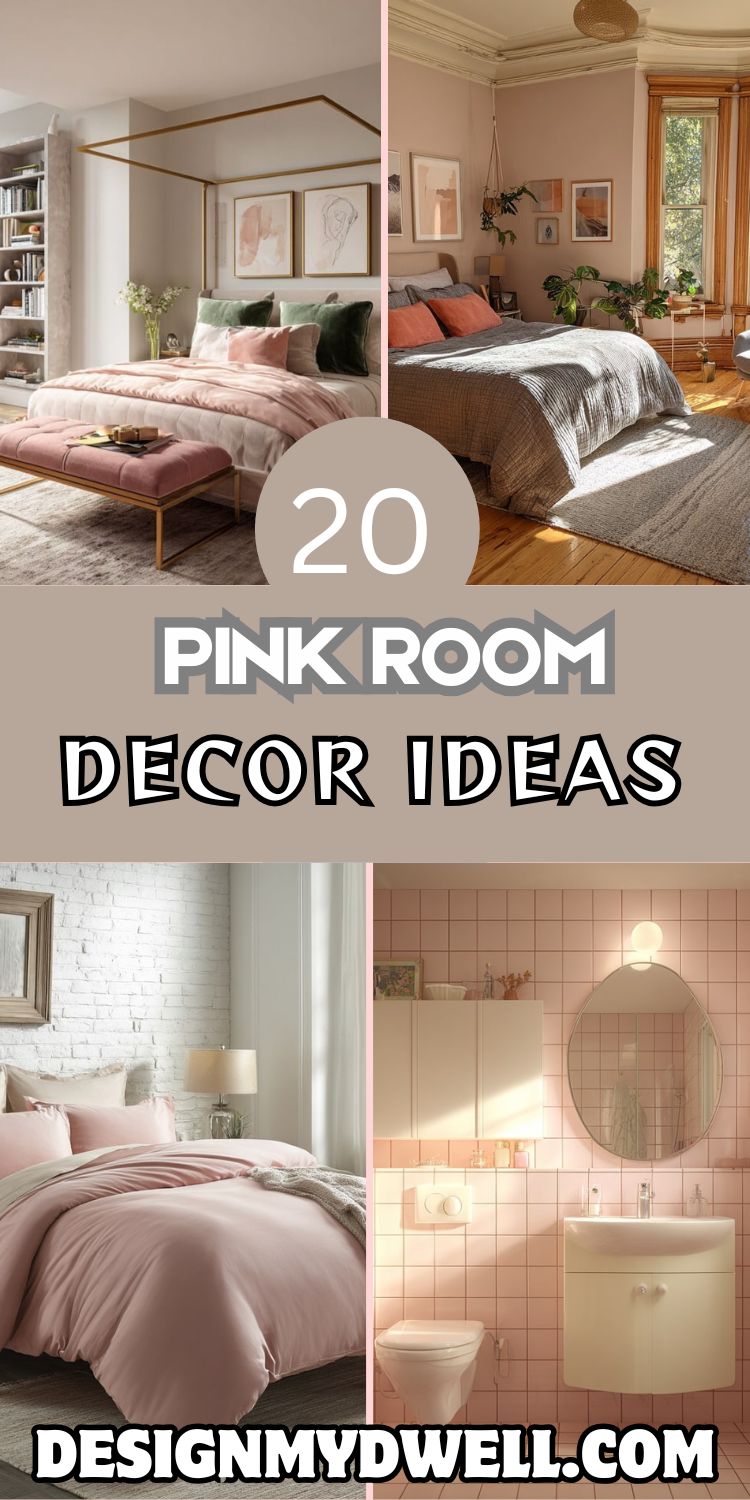 20 Pink Room Decor Ideas for a Playful, Elegant, or Modern Space