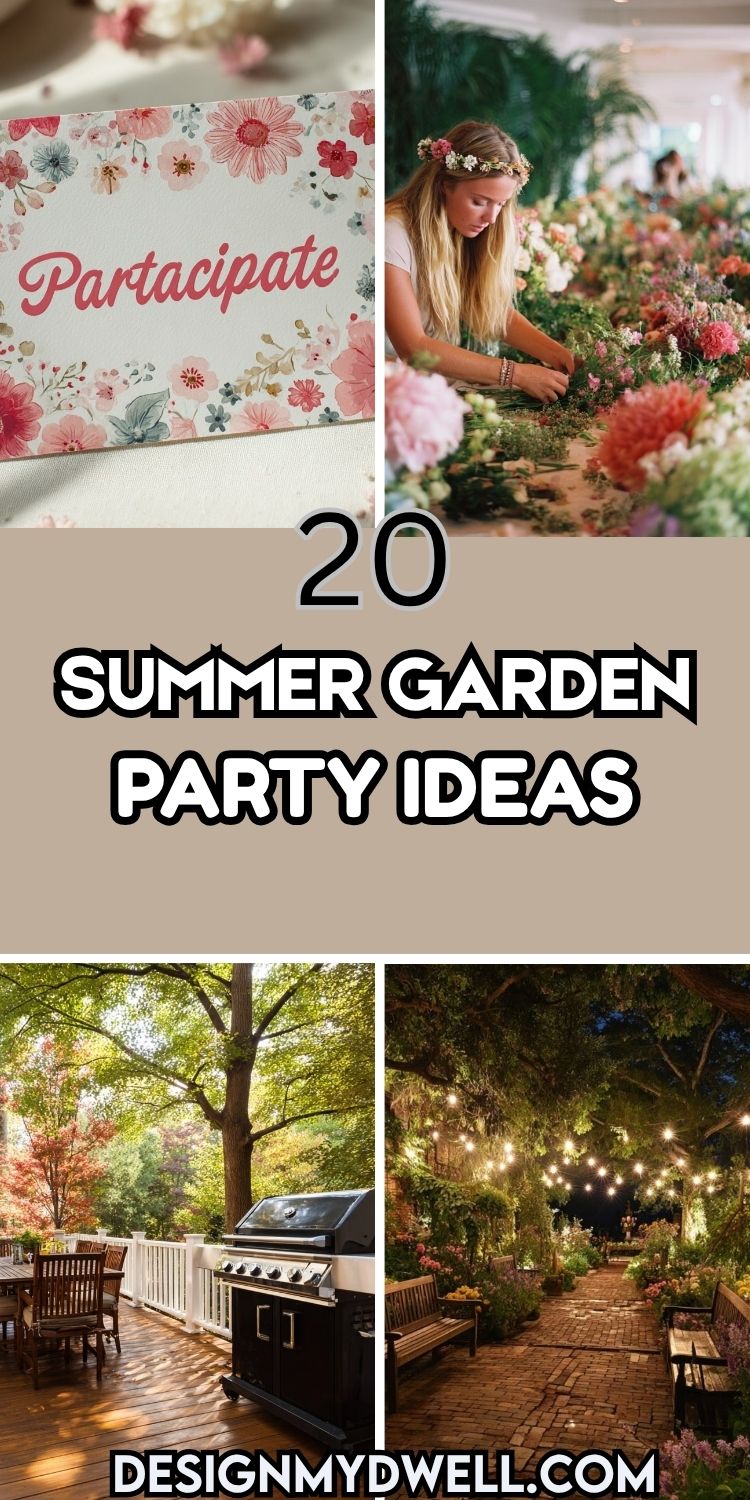 20 Summer Garden Party Ideas for a Bright and Beautiful Celebration