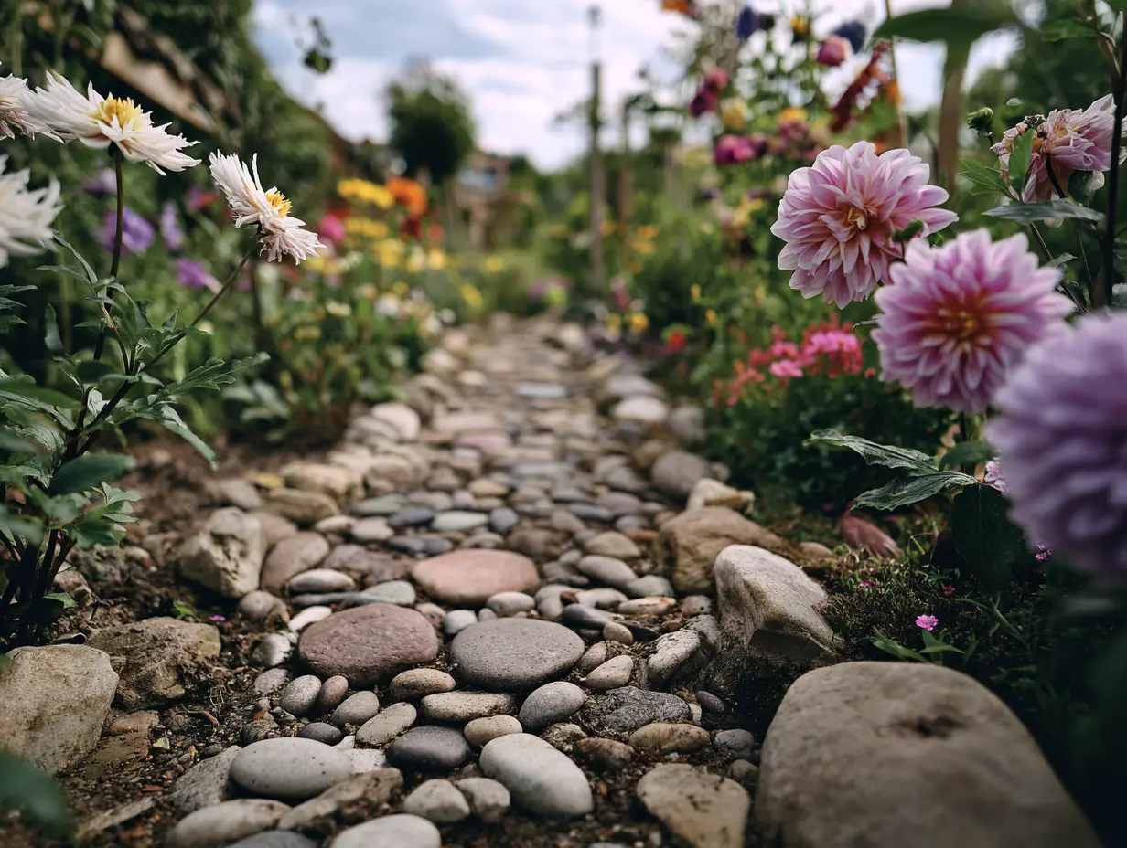 Define Edges With Pea Gravel