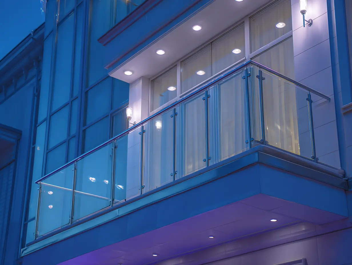 Integrate Recessed Lights Into the Balcony Ceiling
