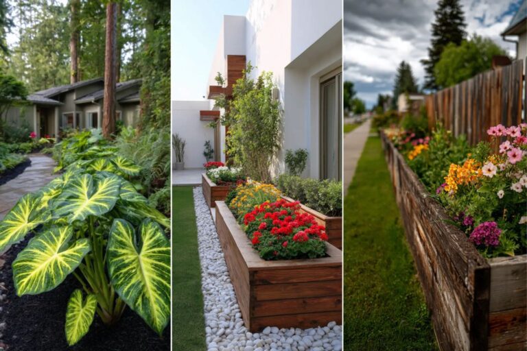21+ Creative Border Ideas for Long Narrow Garden Beds