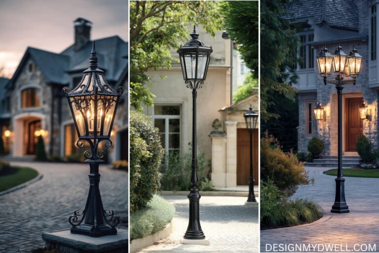 21+ Inspiring Driveway Lamp Post Ideas