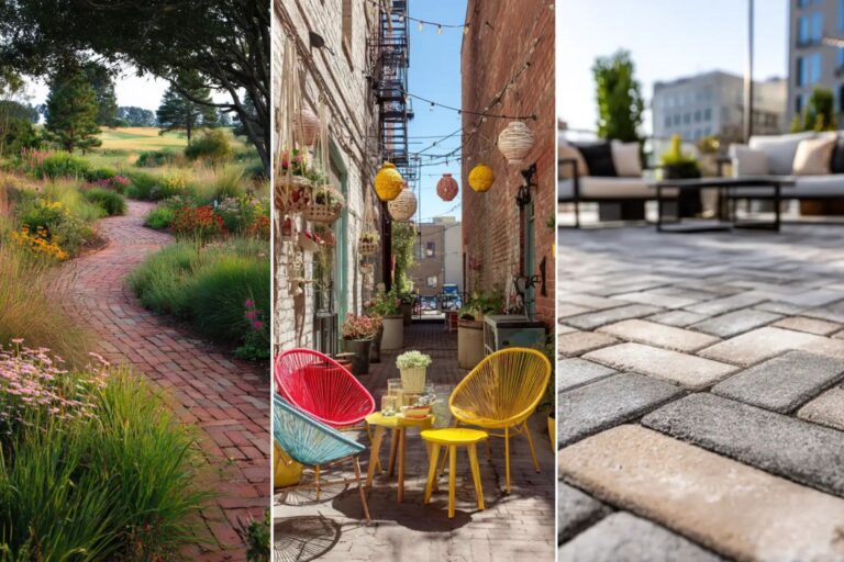 21+ Stunning Brick Paver Patterns Ideas