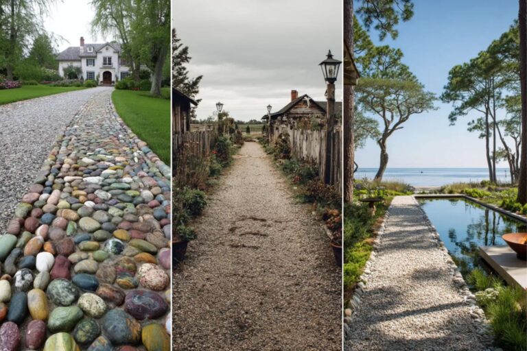 21+ Stunning Gravel Driveway Ideas with Pictures
