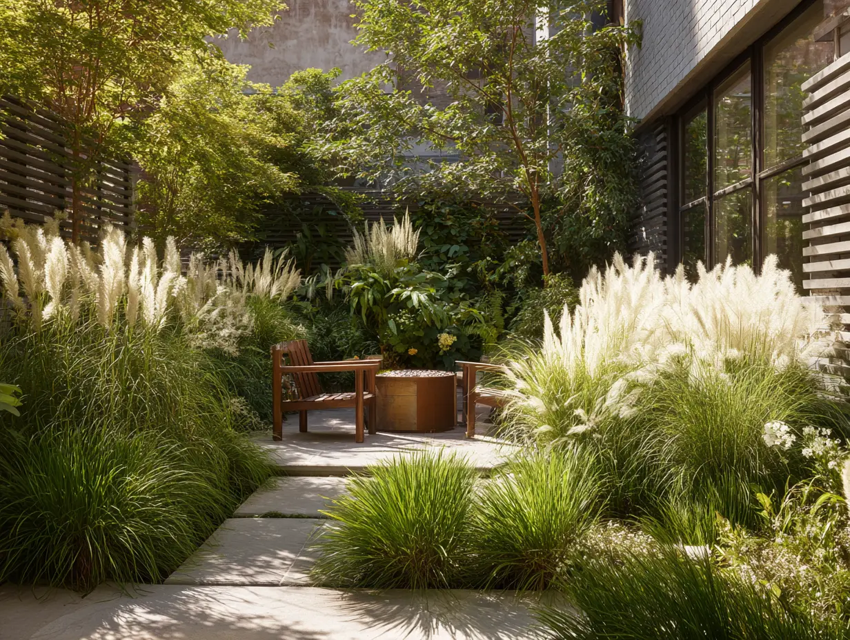 Plant Dense Shrubs and Plants to Create a Green Living Fence