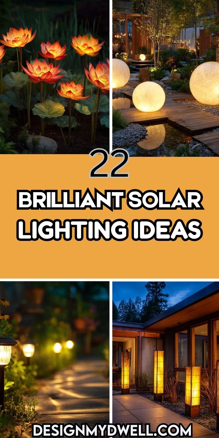 22 Brilliant Solar Lighting Ideas for Outdoor Spaces