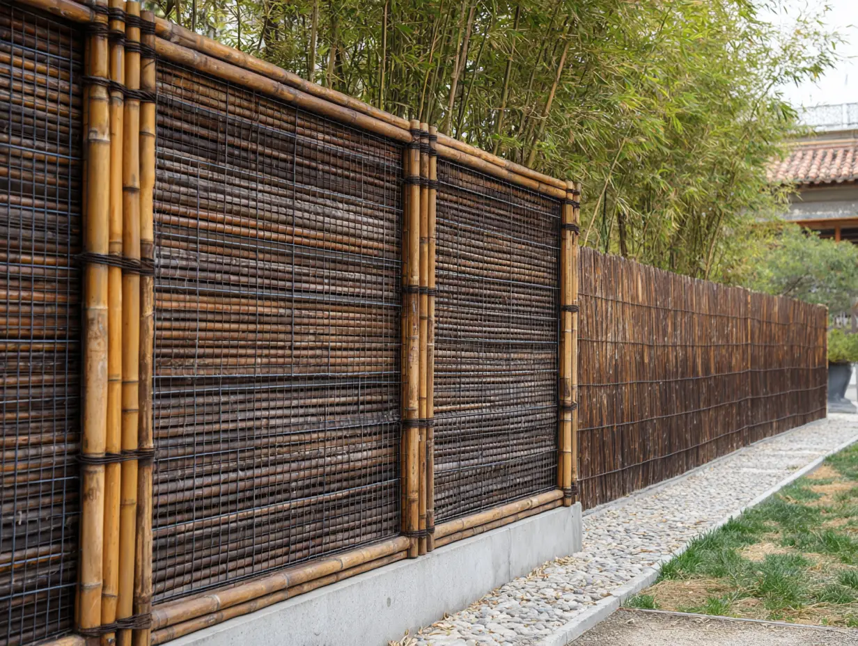 Use Brushwood Fencing for an Eco-Friendly Look