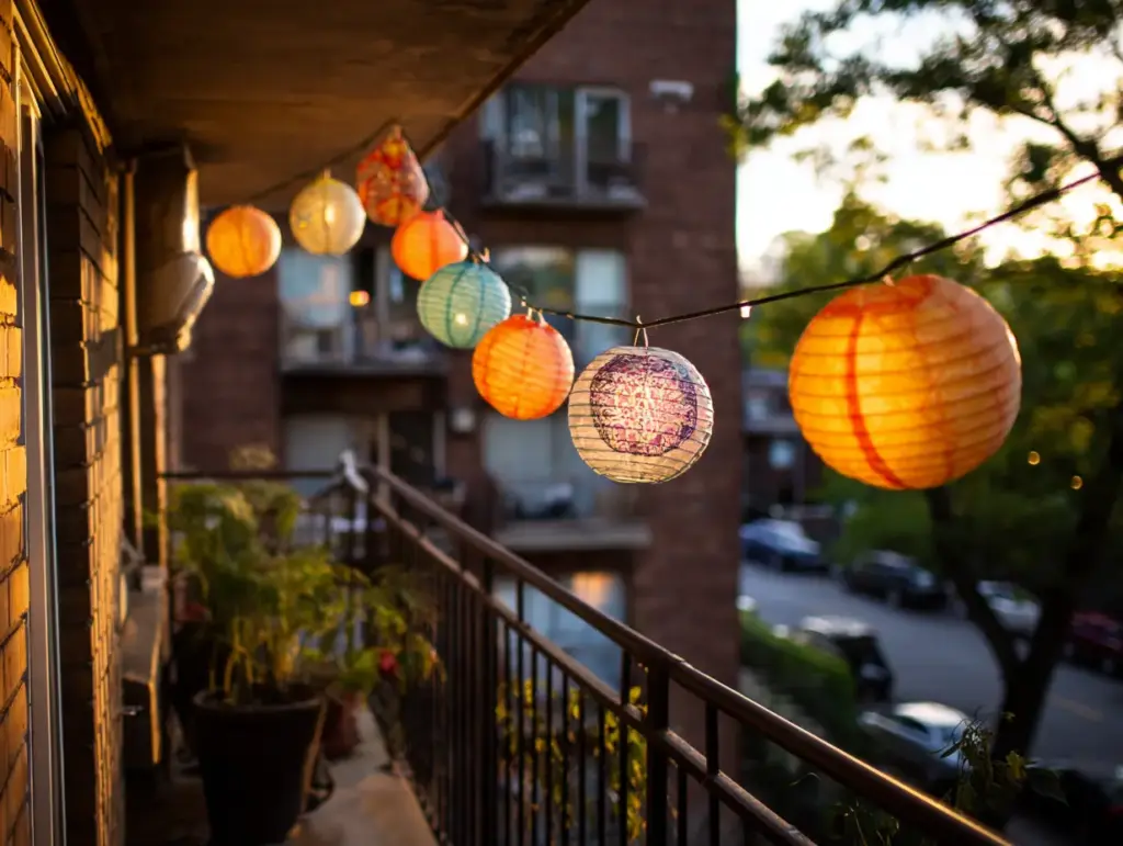Add a Vibrant Touch With Colorful Paper Lanterns
