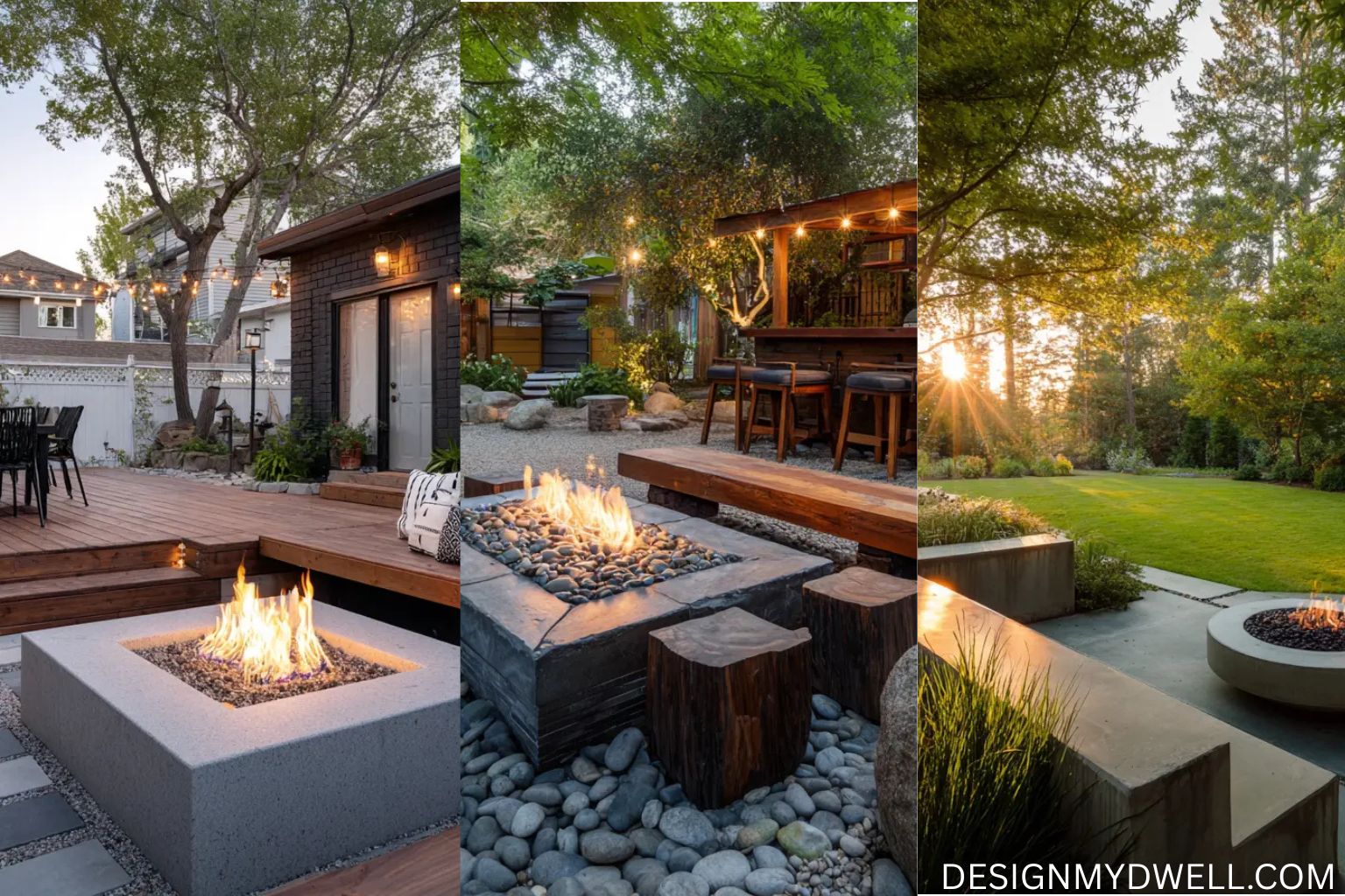 24 Fire Pit Garden Ideas to Make Cozy Memories in Your Yard