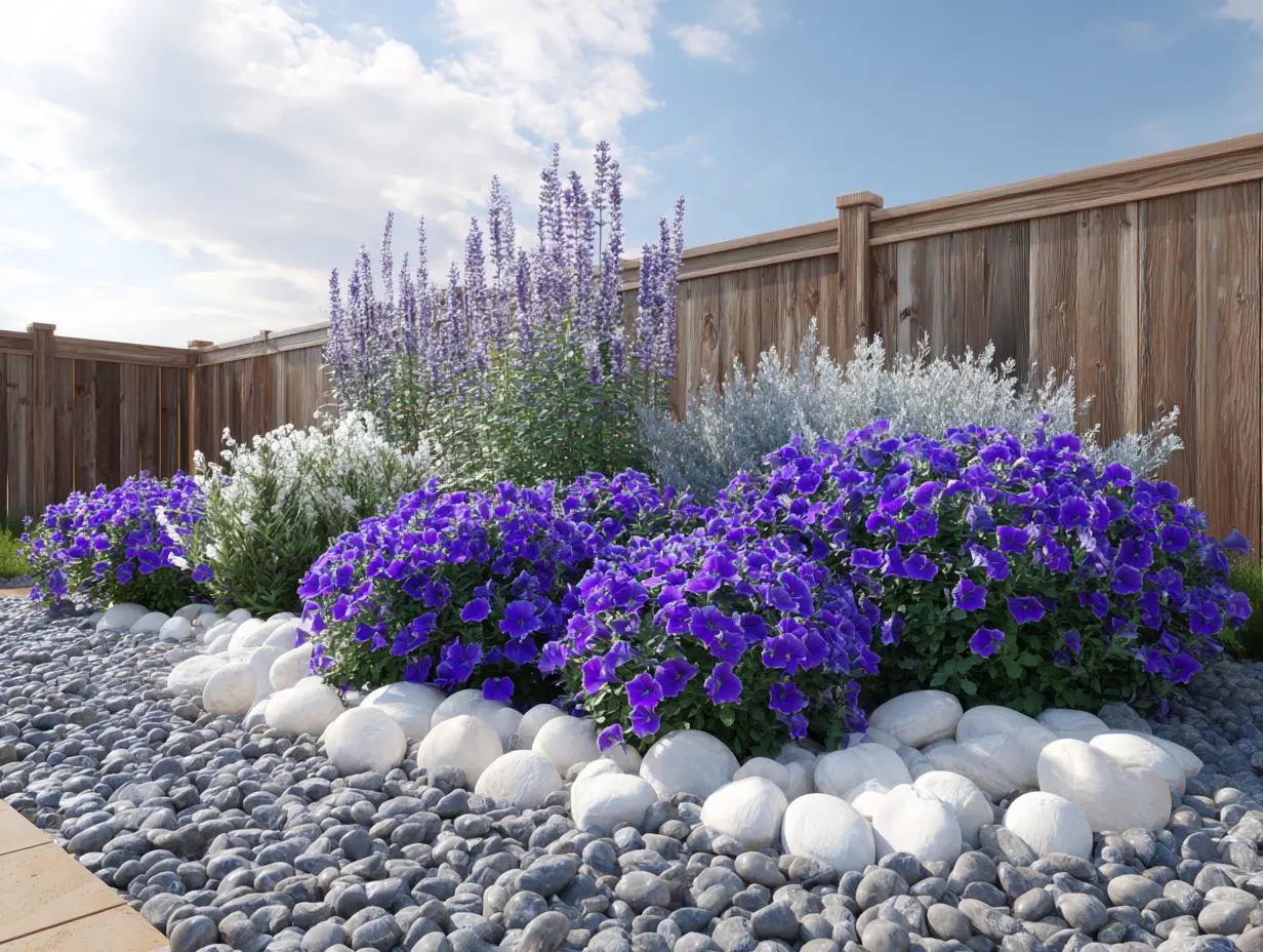 Use Plants With Silver Foliage and Blue Flowers for a Serene Vibe